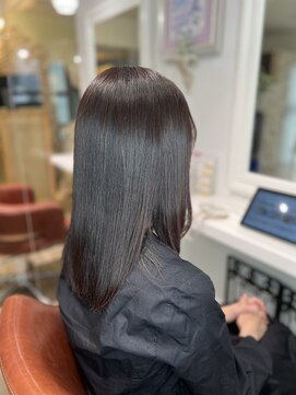 エムスリーディー アルル 赤坂店(M3D alulu) 髪質改善／ロングヘアー/BLACK／20代30代