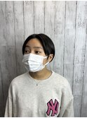 韓国風マッシュボブ(ボーイッシュ)(ツーブロック)