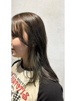 ミント(mint) インナーカラー/ブリーチカラー/オリーブカラー