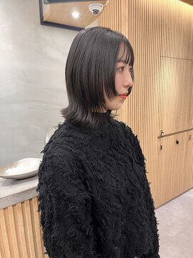 ロンドプロフィール 浦和(Lond profil) 中川　前髪カット顔まわり似合わせ外ハネくびれレイヤーミディ