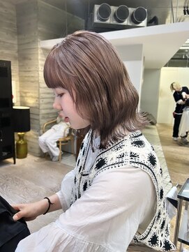 ヲタク(wotaku.) ミルクティーグレージュケアブリーチくすみカラーベージュカラー