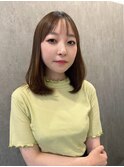stylist伴》手ぐしで収まるミディアム◎