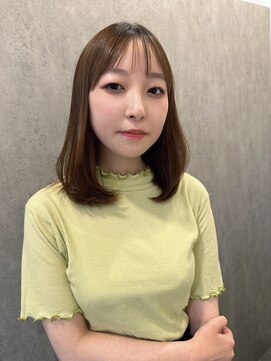 ノンダメージサロン ステラバイボヌール(Stella by Bonheur) stylist伴》手ぐしで収まるミディアム◎