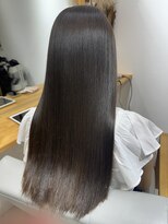 エヌ 北千住(N)&nbsp;カット+透明感カラー+低負担縮毛矯正+オージュアトリートメント