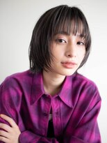 ウルフレイヤー/外ハネ仕上げ/小顔ヘア/レイヤーボブ