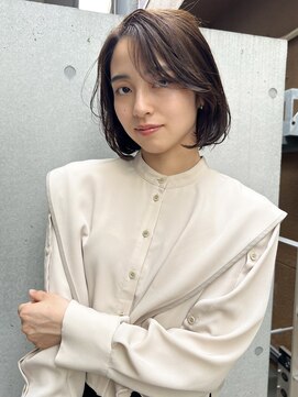 アコロン(acoron) 【20代おすすめ♪】小顔レイヤーボブ×ケアパーマ