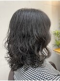秋のゆるふわパーマ