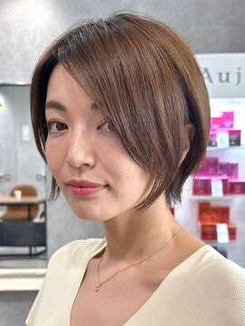 プルーヴ 秋葉原(prove) 30代40代大人女性/前髪ありショートボブ/ショートヘア/髪質改善