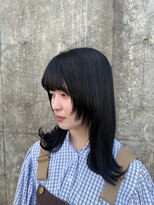 フリー(FREEY) 艶髪　顔周りレイヤースタイル