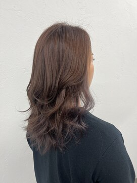 ガルボヘアー 桟橋店(garbo hair) インナーカラー ロング トリートメント ゆる巻き