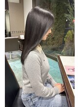 ヘアーアンドリフレ ドゥゼル(Hair&Refle Deux Alies) 髪質改善ストレート