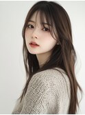 小顔ロング＃髪質改善＃白髪ぼかし＃鎌倉＃40代＃グレージュ