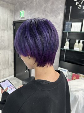 ヘアースタジオ ミツル(hair studio 326) 紫