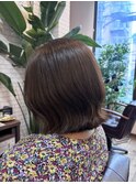切りっぱなしボブ 6/4