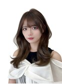 韓国スタイル/チュラルくびれへア_くびれ巻き_レイヤーカット