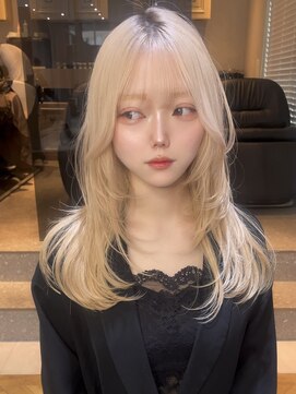 ジーナ 福岡天神(Zina) 韓国風レイヤーカットZina福岡天神