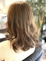 アニー 松戸(ANNI)&nbsp;ホワイトグレージュ/ミニウルフ/デジタルパーマ/チェリーブラウ