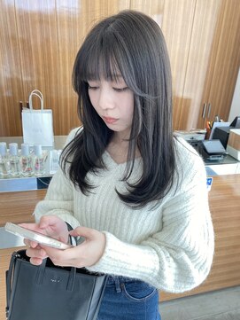 カッツ 駅家店(CUT S) 透明感グレージュカラー