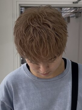 メンズペレ 渋谷(MEN'S PELE) MEN’S HAIR/サーフカール/刈り上げセンターパート/渋谷