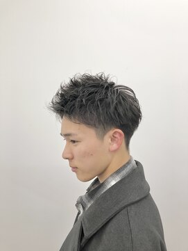 ゴットラトゥール(GOTTO LATOUR) アップバング/メンズパーマ/ニュアンスパーマ/パーマ/岡崎市