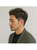 大人メンズダンディー刈り上げショート　20代 30代 40代 50代