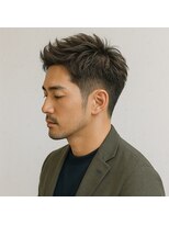 スープレックス ヘアーデザイン(SOUPREX HAIR DESIGN)&nbsp;大人メンズダンディー刈り上げショート　20代 30代 40代 50代