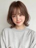 前髪カット(当店で全体カットされてから60日以内の方は無料になります)