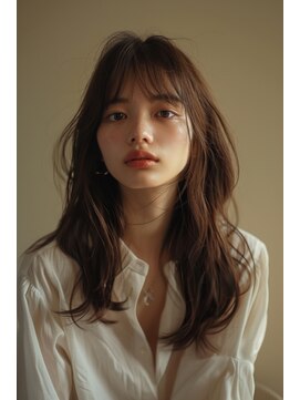 【ZEAL天神】シースルーバング＋ガーリーブラウン★New Open