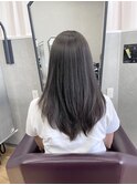 【ブリーチなしダブルカラー】アッシュグレー