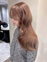 コル(col.)&nbsp;ピンクベージュ/ブリーチハイトーン/ニュアンスカラー/ピンク