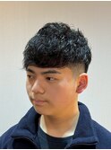 視線を奪う◎外国人風スペインカール × ハイフェード