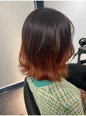 グラデーションカラー オレンジ