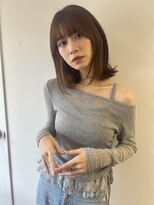 イル 天神西通り店(ill) 20代30代ボブ/ミディアムレイヤー/グレージュ/透明感/天神/大名