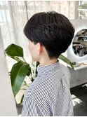 フェザーパーマ/メンズカット/春カラー・トレンドカラー