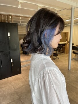 ラッシュヘアエン(Rush hair en) ブロンド/カラー/ブリーチ/倉敷/ワンホンヘア/レイヤーカット