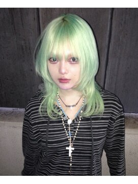 ハコ プラス(HACO+) 【Haco+】Leo_レイヤーカット_ダブルカラー