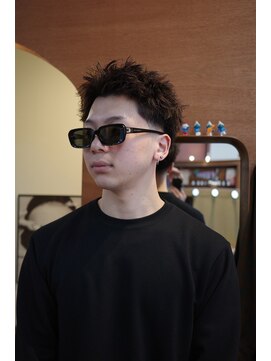 エディ(Edy) メンズスパイキーショート刈り上げジェットモヒカン眉毛カット