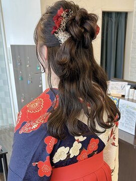 アメイジングヘアー 美沢店(AMAZING HAIR) ハーフアップシニヨン