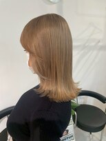  fit stand 千葉/ショートボブ/カット/パーマ/ダブルカラー/トリートメント/縮毛矯正&nbsp;イメチェン/ピンクベージュ/アンブレラカラー[千葉]