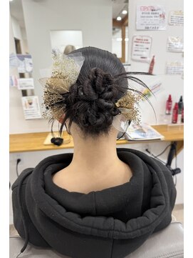 ルプラ アンテ(le-pla Ante) 卒業式袴カチモリヘアアレンジ