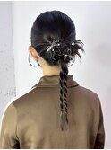 ロング韓国ヘアおくれ毛顔周りレイヤー_ba571143