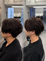 オーバル バイ アピッシュ(OVARL by apish)&nbsp;パーマ落としストレートパーマメンズヘアメンズサロン