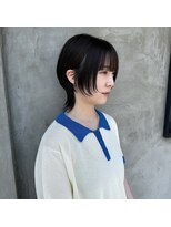 リノア(LINO'a)&nbsp;【ショートウルフ　ブルーカラー】