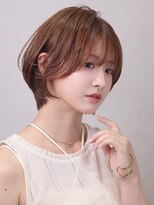 カーム(calm) ダークパープル/ナチュラルショート/ミルクブラウン/夏/鹿島田