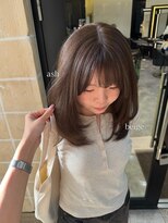 シュールドゥー(SUR DEUX)&nbsp;レイヤー× アッシュカラー