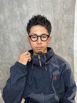 オルト(ORTO)&nbsp;スパイキーショート/メンズカット/メンズパーマ/ピンパーマ/栄
