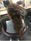 ルーズポニー(ヘアセット)