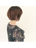 グラデーションカラーのショートスタイル