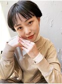 【新宿 佐田】マッシュショート×イルミナカラー