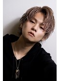 マッシュ束感ナチュラルメンズヘア整形メンズパーマGOALD